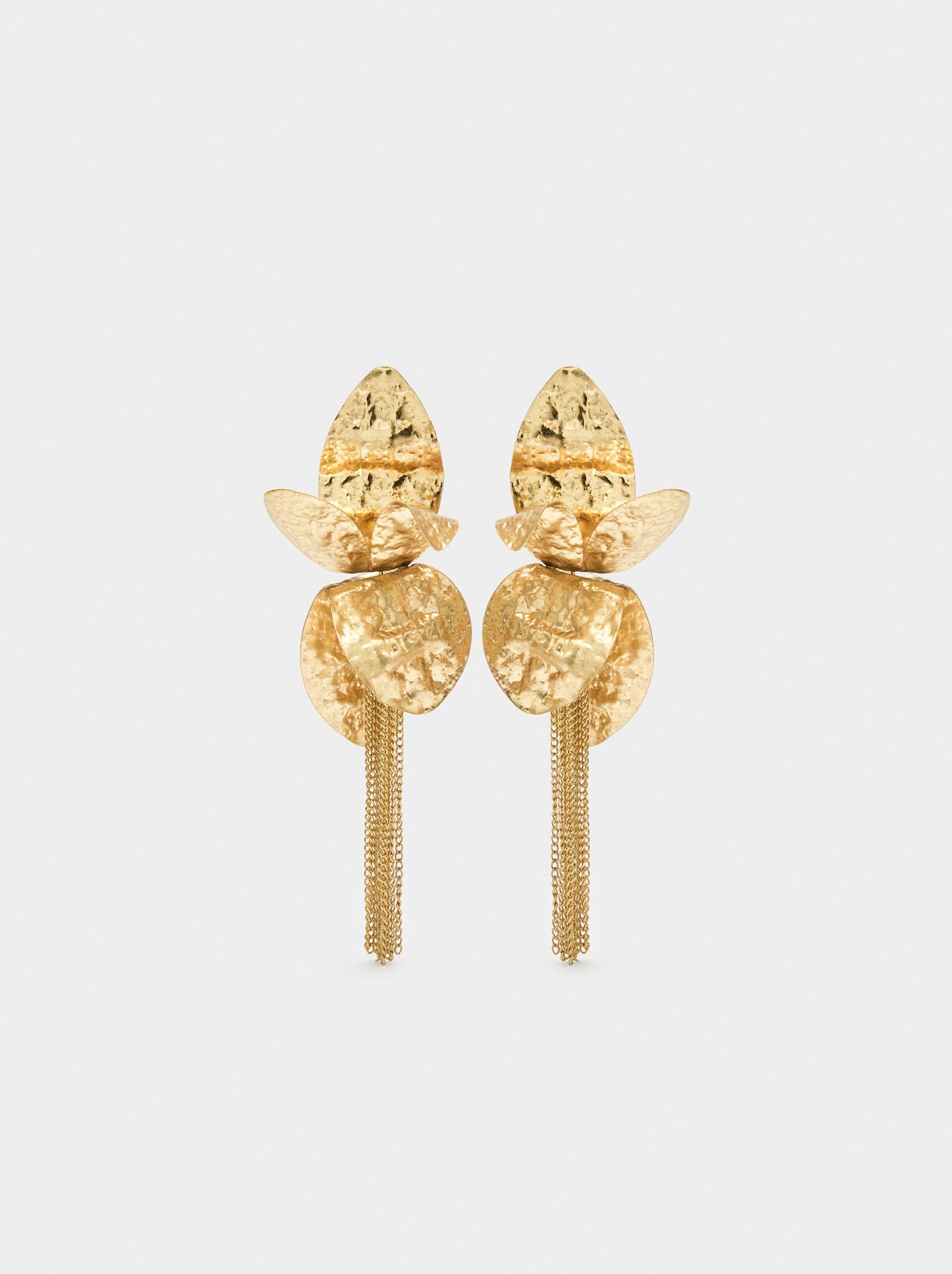 Long Petal Earrings