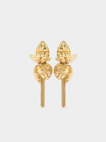 Long Petal Earrings