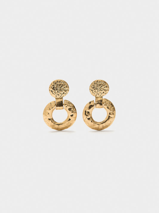 Gold Hoop Earrings