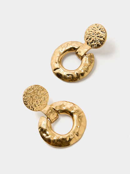 Gold Hoop Earrings