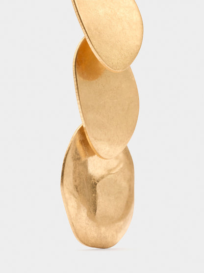 Long Oval Earrings