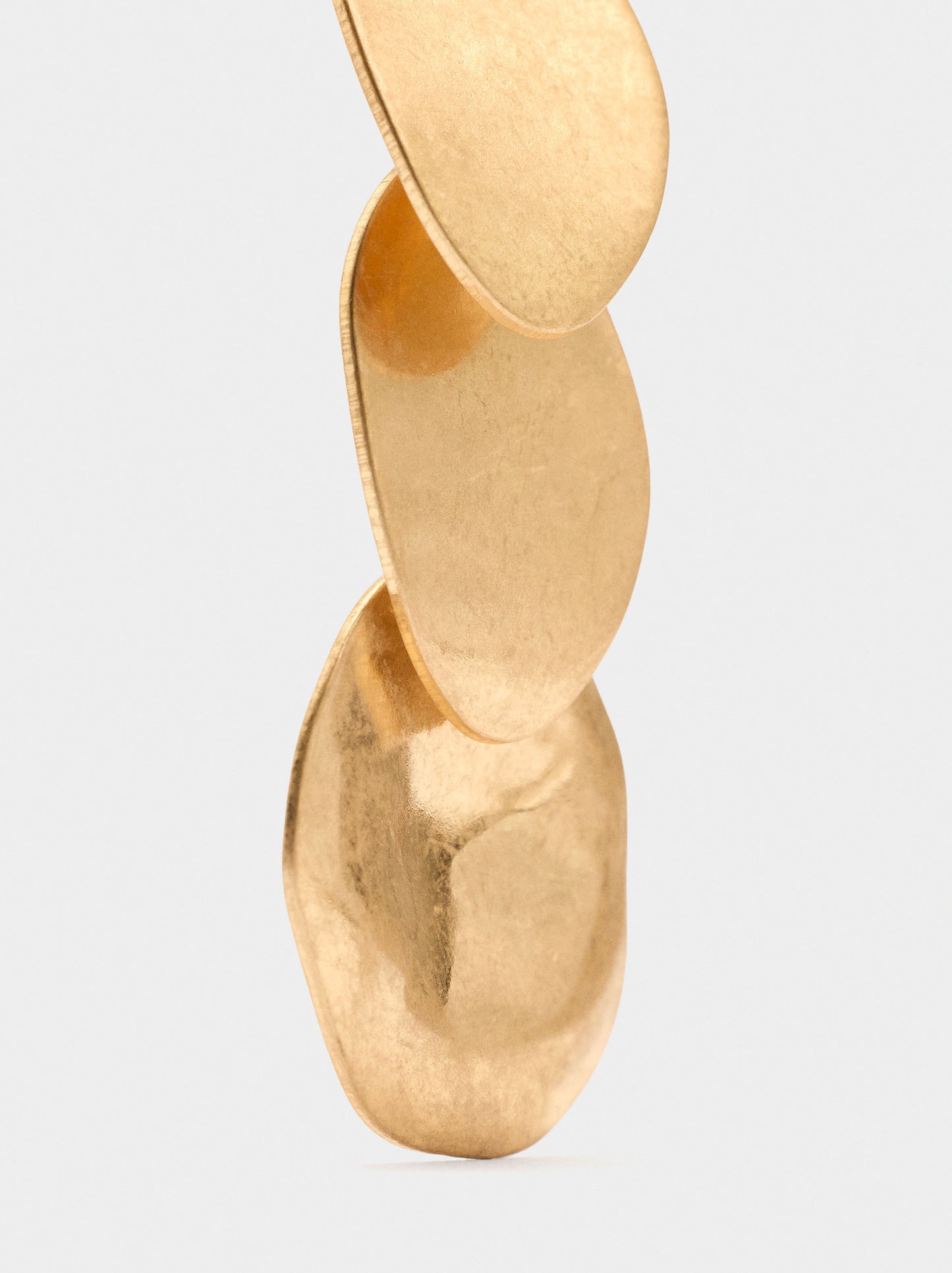 Long Oval Earrings