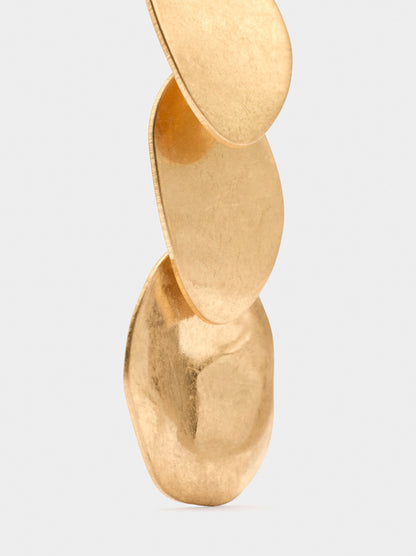Long Oval Earrings