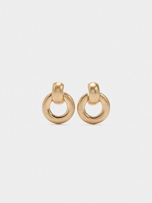 Gold Hoop Earrings