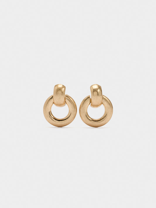 Gold Hoop Earrings
