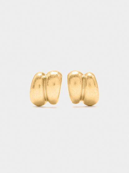 Earrings With Double Effect