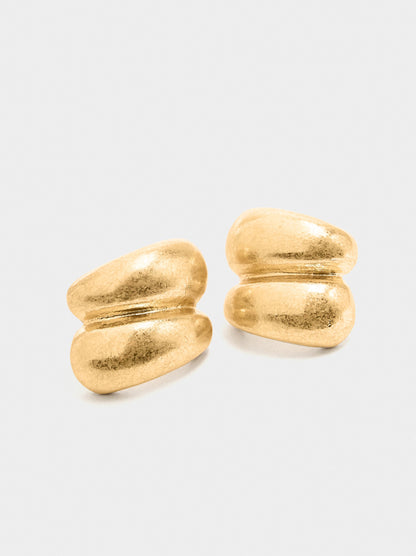 Earrings With Double Effect