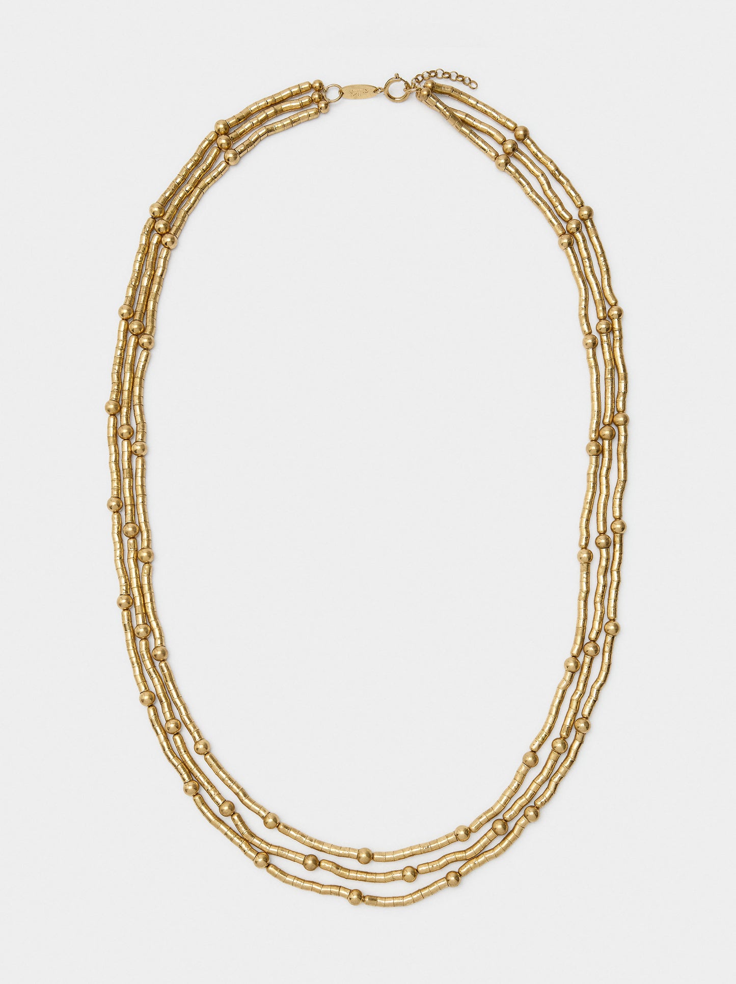 Flexible Necklace With Beads