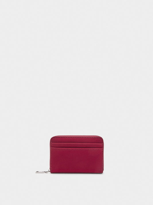 Soft Texture Wallet With Zipper