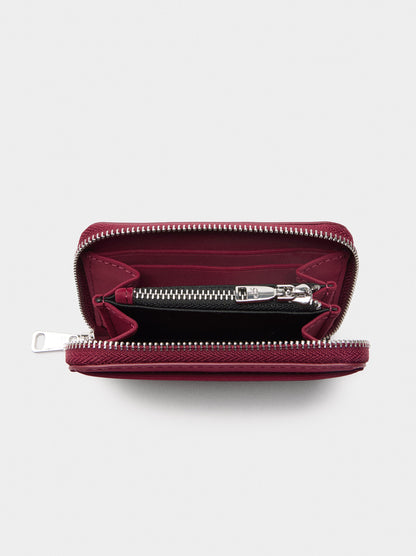 Soft Texture Wallet With Zipper