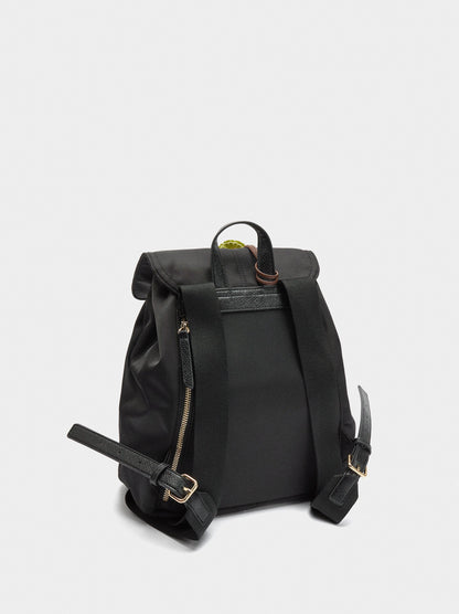 Nylon Backpack With Pendant