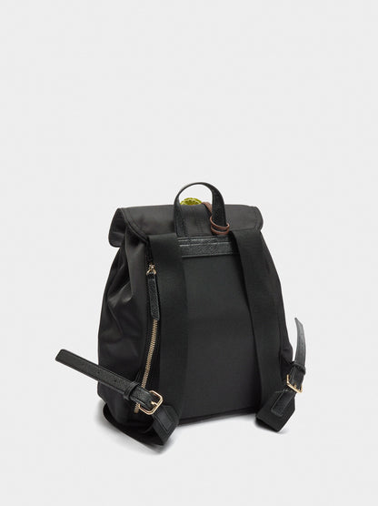 Nylon Backpack With Pendant