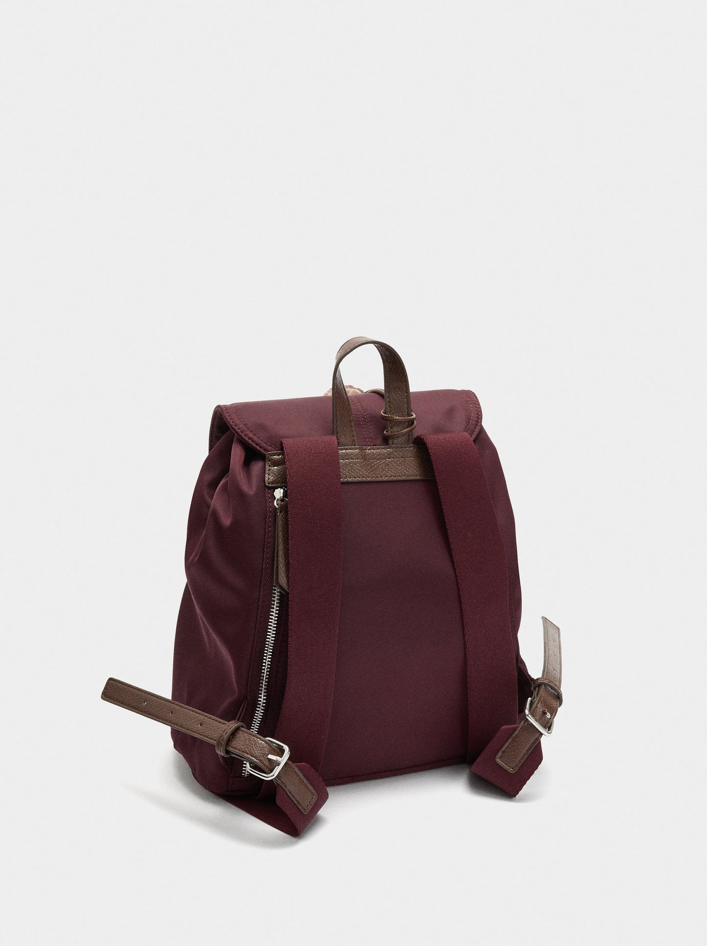 Nylon Backpack With Pendant