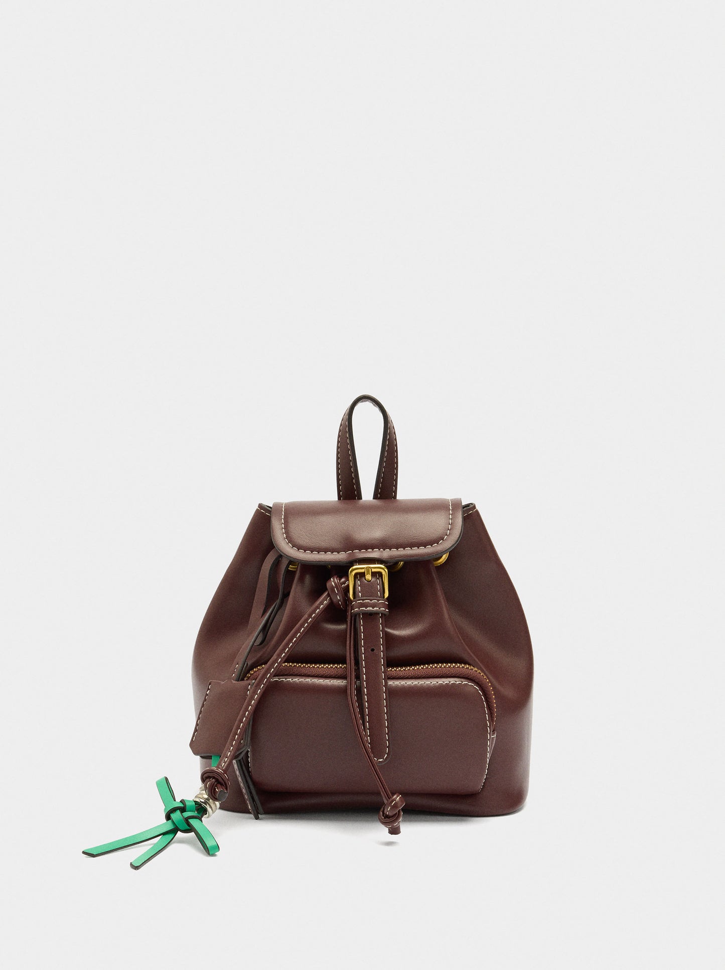 Mini Backpack With Pendant