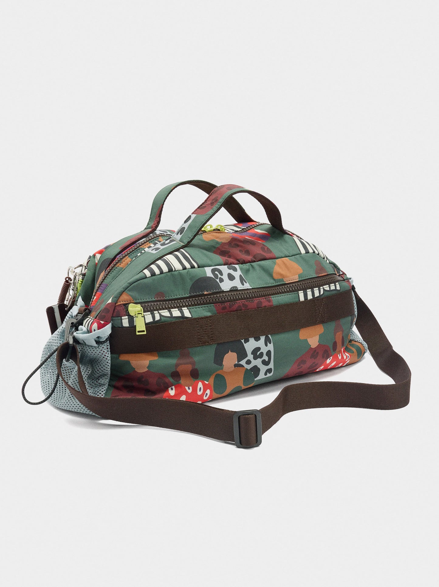 Printed Nylon Sports Bag
