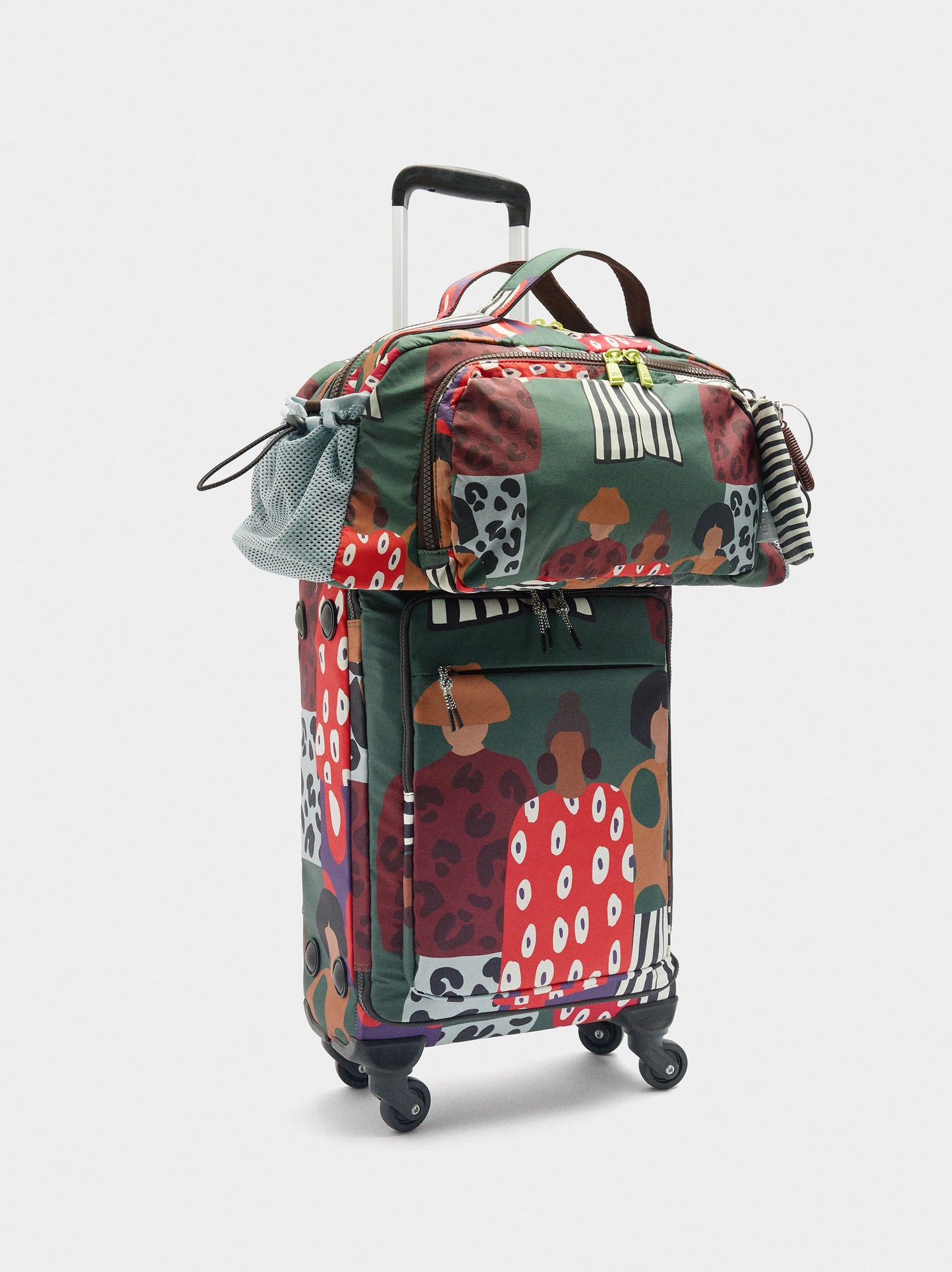 Printed Nylon Sports Bag