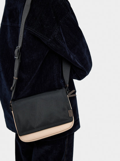 Nylon Colour Block Crossbody Bag
