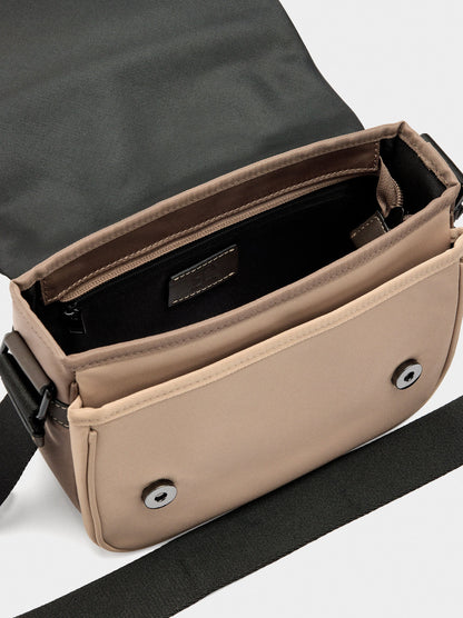 Nylon Colour Block Crossbody Bag