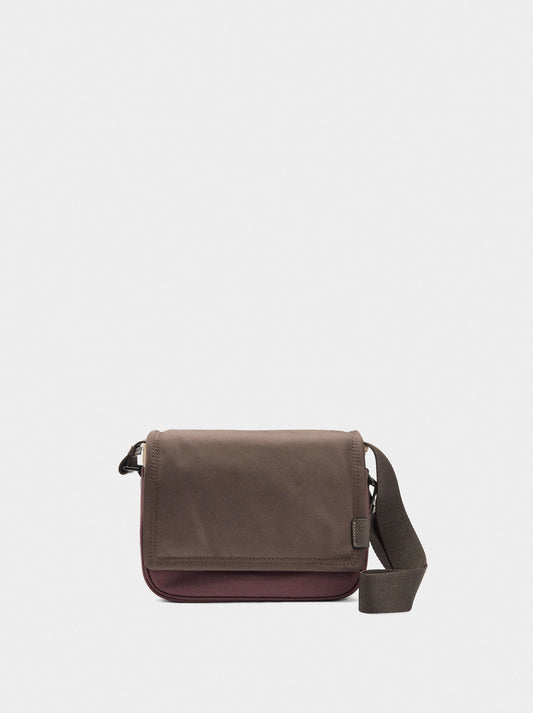 Nylon Colour Block Crossbody Bag