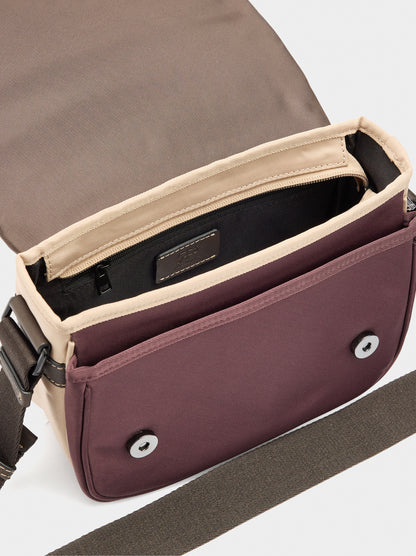 Nylon Colour Block Crossbody Bag