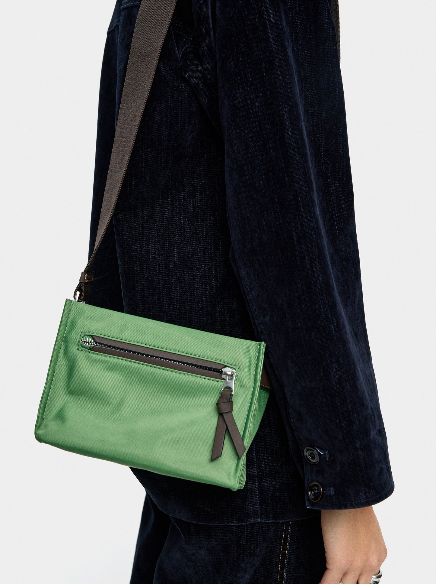 S Nylon Crossbody Bag