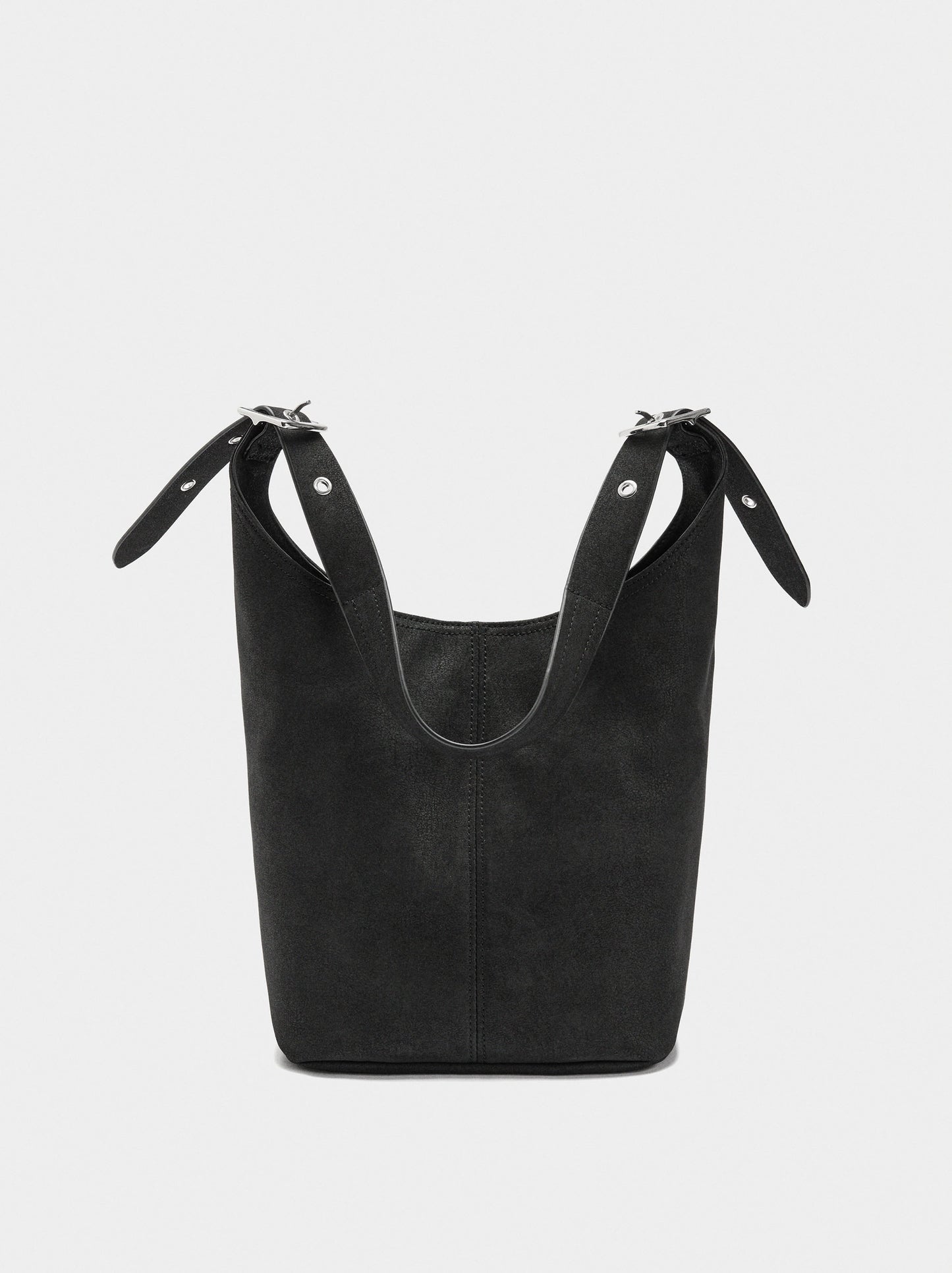 Shoulder Bag With Leather-Effect