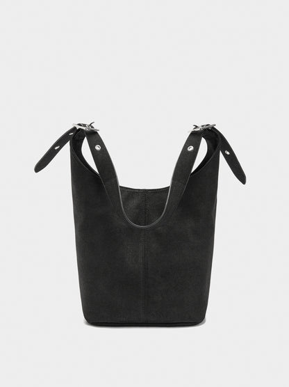 Shoulder Bag With Leather-Effect