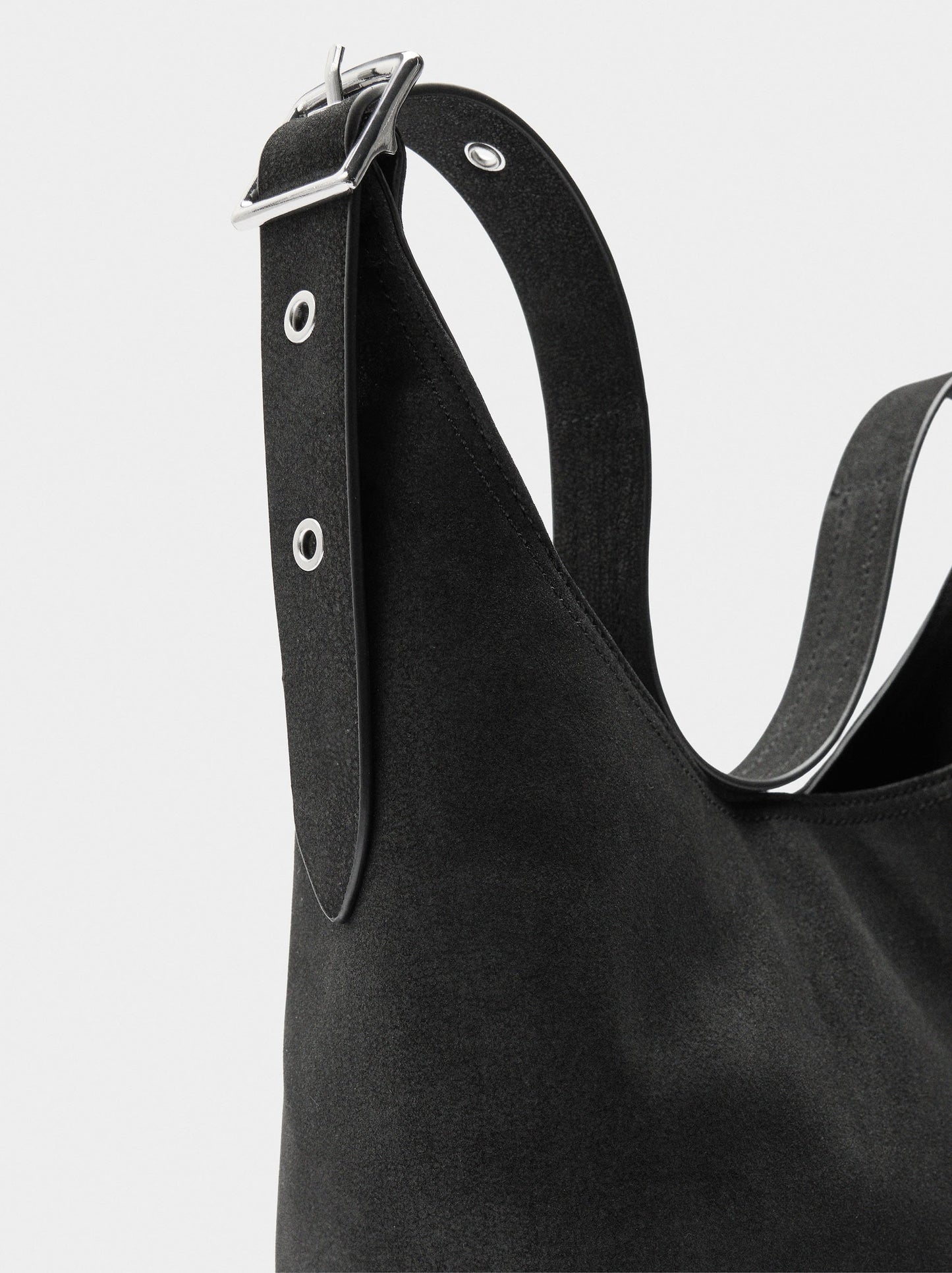 Shoulder Bag With Leather-Effect