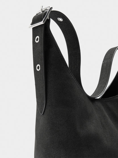 Shoulder Bag With Leather-Effect