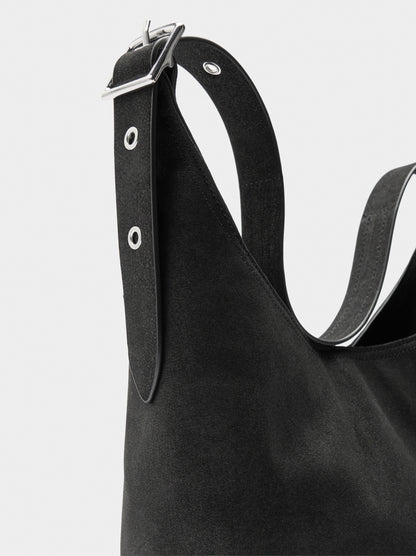 Shoulder Bag With Leather-Effect