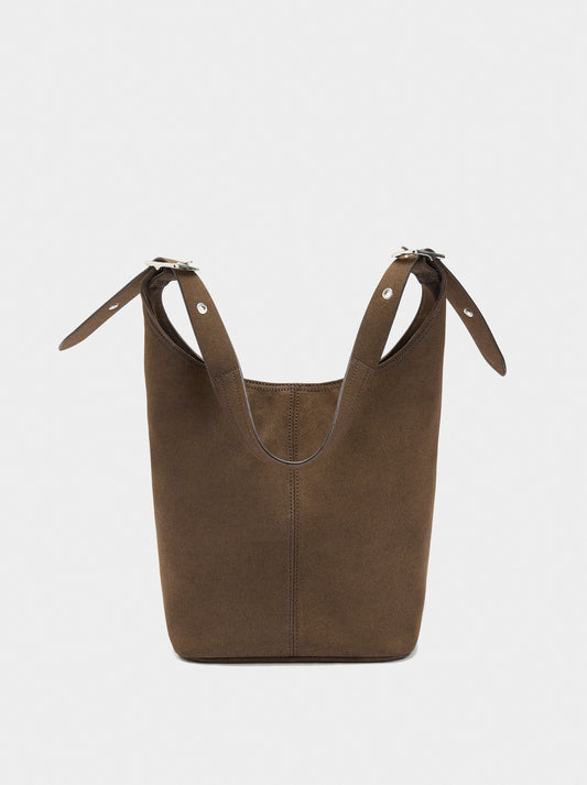 Shoulder Bag With Leather-Effect