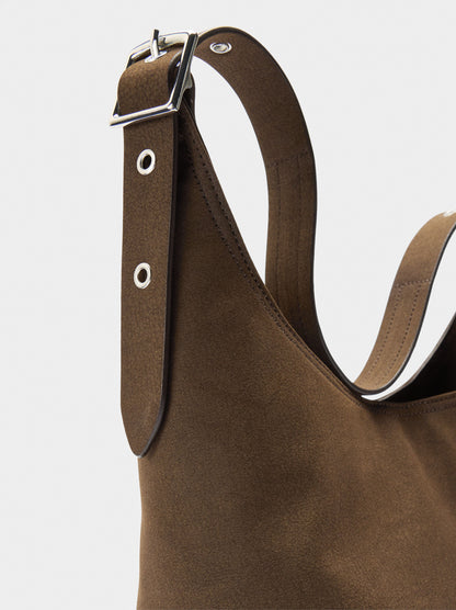 Shoulder Bag With Leather-Effect