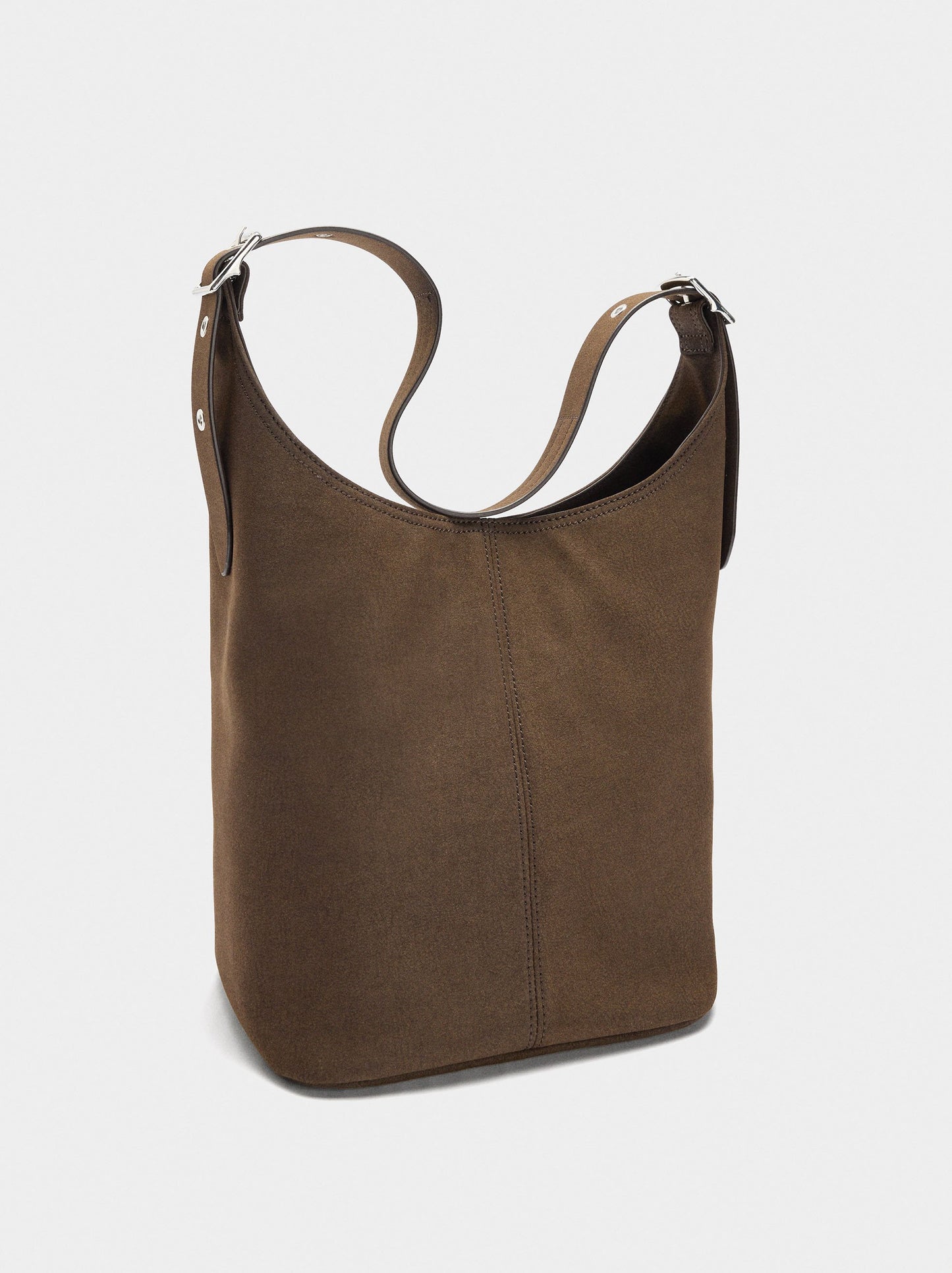 Shoulder Bag With Leather-Effect