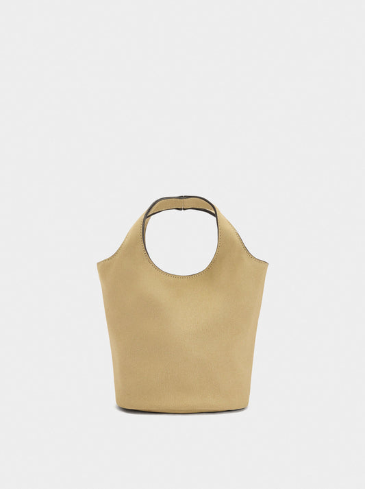 Leather-Effect Bucket Bag