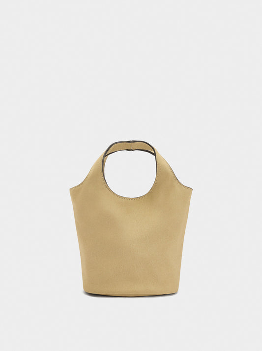 Leather-Effect Bucket Bag