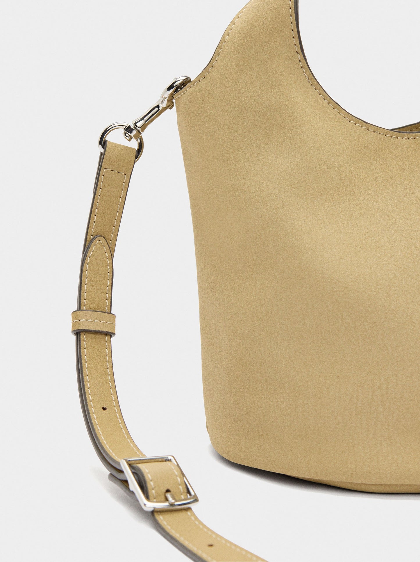 Leather-Effect Bucket Bag
