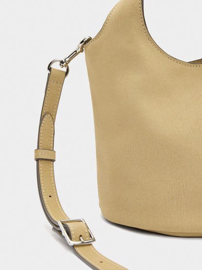 Leather-Effect Bucket Bag