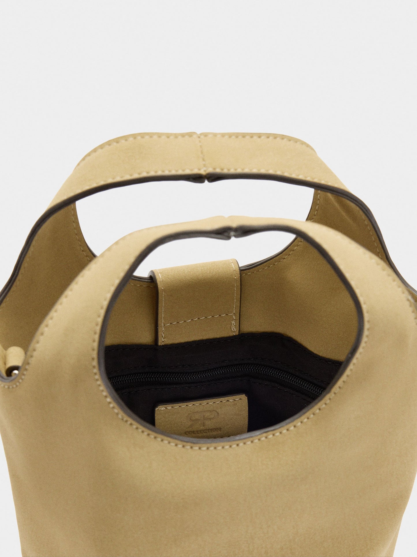 Leather-Effect Bucket Bag
