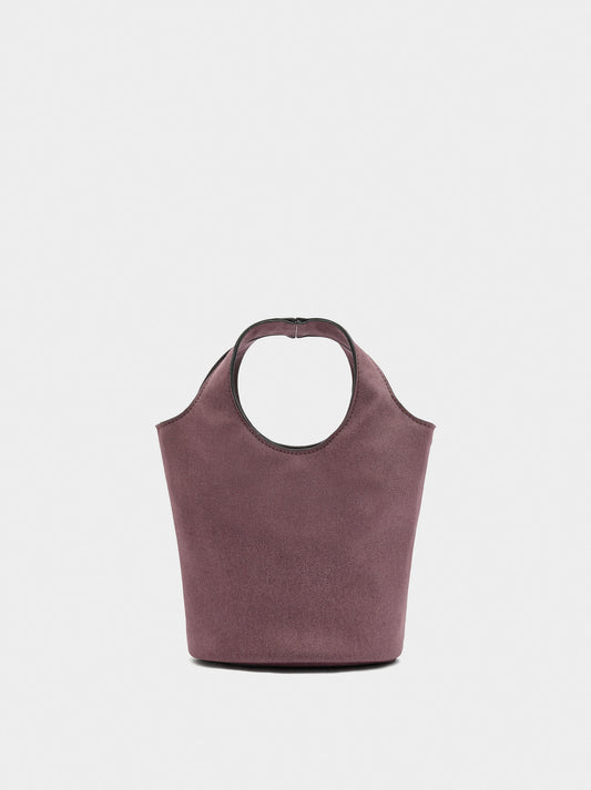 Leather-Effect Bucket Bag