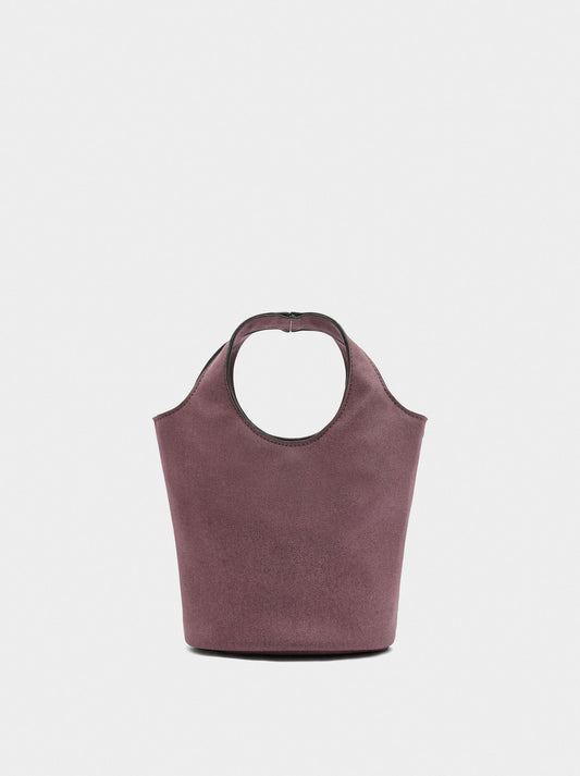 Leather-Effect Bucket Bag