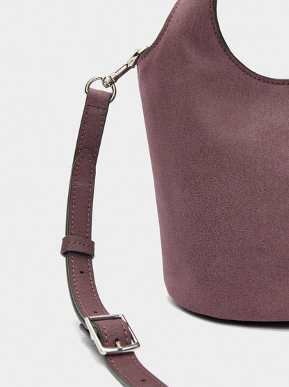 Leather-Effect Bucket Bag