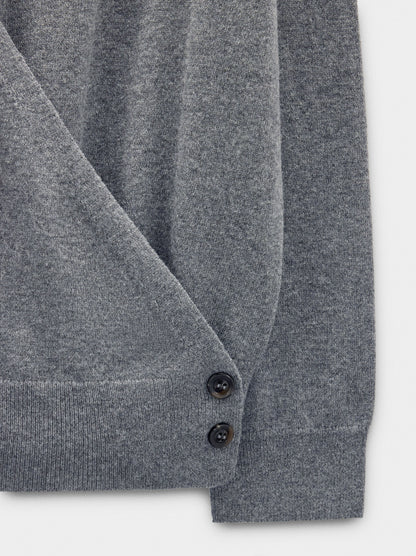 Knit Sweater With Crossover