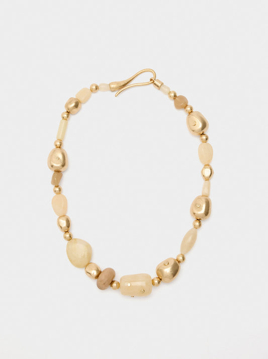 Short Necklace With Beads