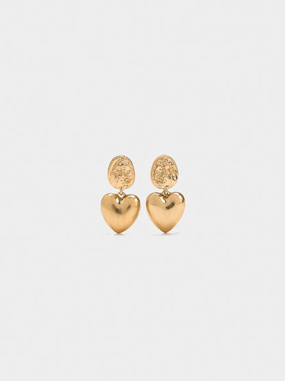Earrings With Hearts