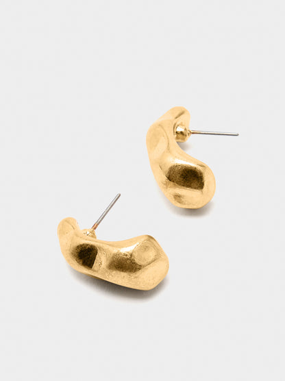 Elongated Irregular Earrings