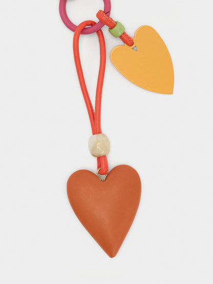 Keychain Charm With Hearts