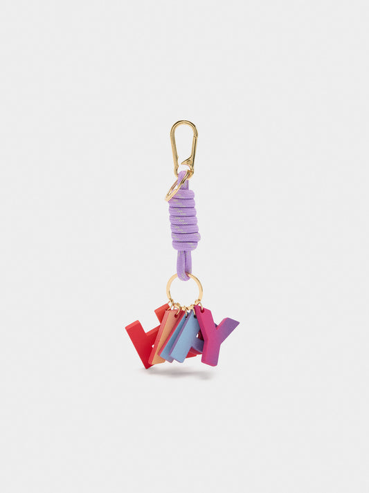 Keychain Charm Happy