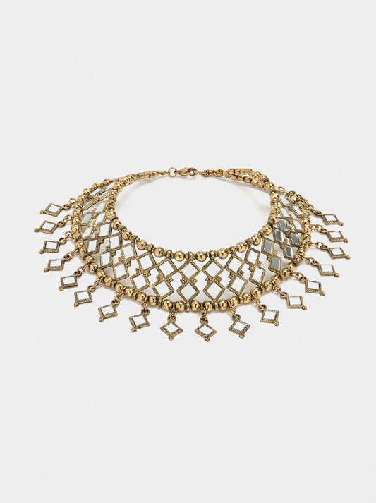 Choker With Mirror Rhombuses