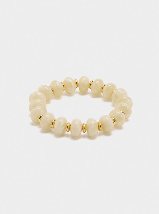 Elastic Bracelet With Stone Effect