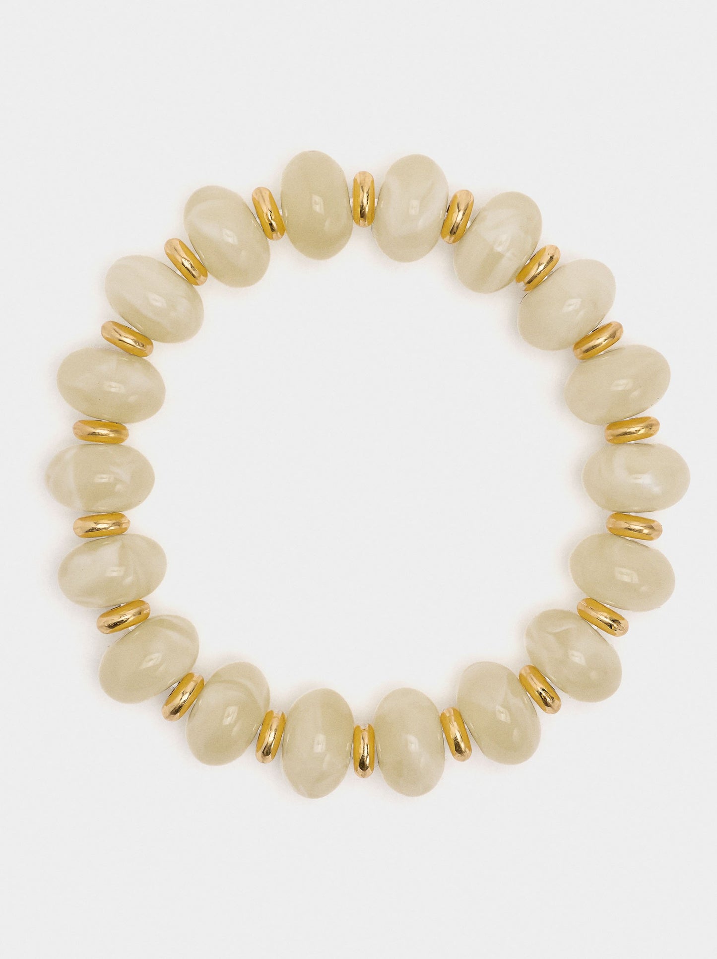 Elastic Bracelet With Stone Effect